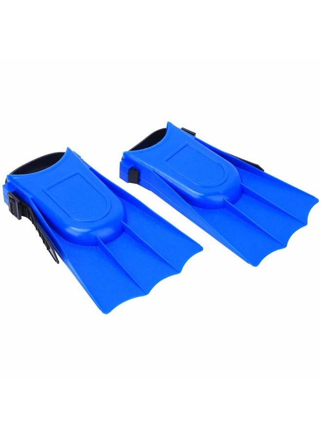Keenso Keen so 1 Paar Kids Diving Short Flippers PVC Swimming Training Fins Lightweight Scuba Flippers - Image 1