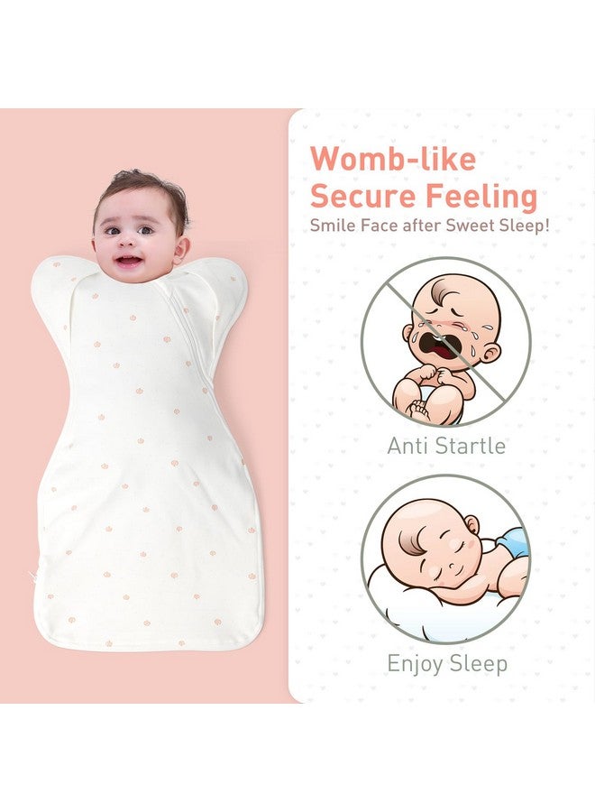 Knirose Swaddle Blanket Sleep Sack with Arms Up Design 2 Packs, Hands Up Sleeping Sack 3-Way Transitions to Arms-Free Wearable Sleeping Bag for Newborn Baby Boys Girls Snug Fit Calms Startle Reflex - Image 2