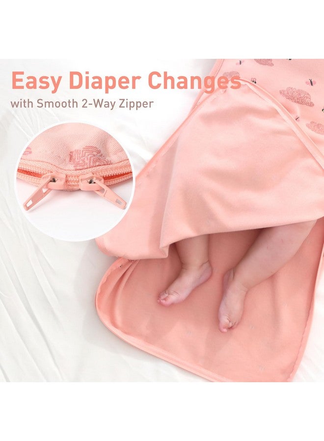 Knirose Swaddle Blanket Sleep Sack with Arms Up Design 2 Packs, Hands Up Sleeping Sack 3-Way Transitions to Arms-Free Wearable Sleeping Bag for Newborn Baby Boys Girls Snug Fit Calms Startle Reflex - Image 5