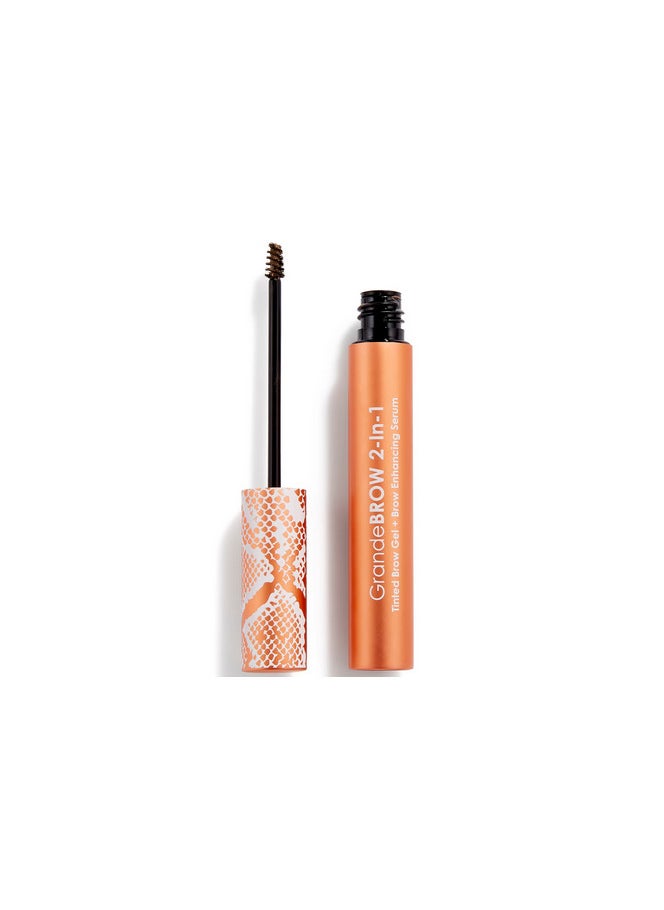 Grande Cosmetics GRANDE Cosmetics GrandeBROW 2-in-1 Tinted Brow Gel  Serum 3.5ml Medium 