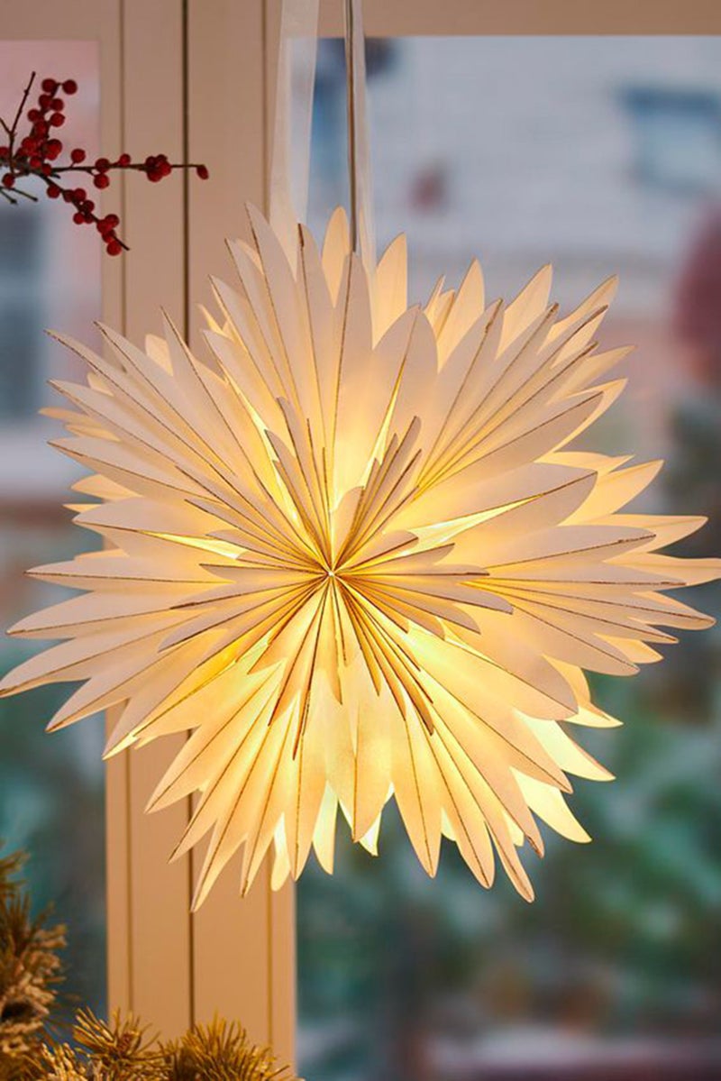 Tchibo LED Paper Star, White  - Image 1