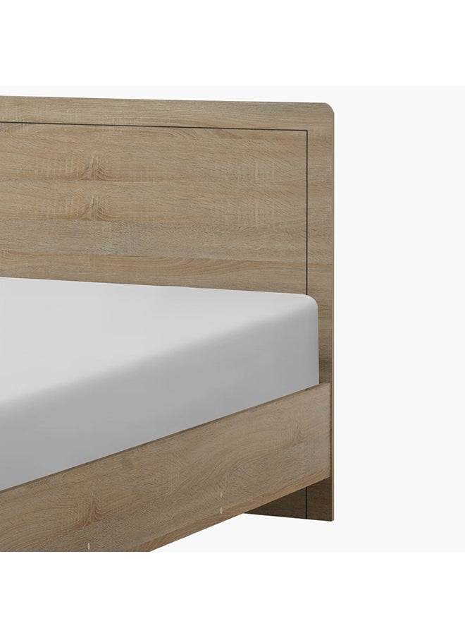 Home Box Oasis Queen Bed 204x87.6x154.8 cm, Mattress Size - 150x200cm  - Image 4
