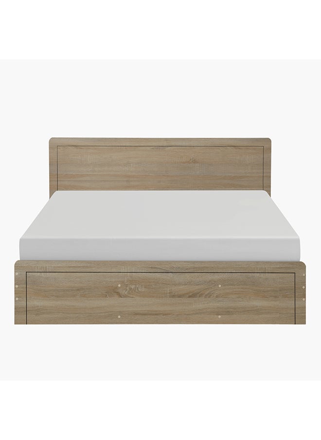 Home Box Oasis Queen Bed 204x87.6x154.8 cm, Mattress Size - 150x200cm  - Image 2