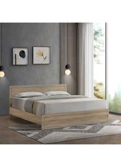 Home Box Oasis Queen Bed 204x87.6x154.8 cm, Mattress Size - 150x200cm  - Image 1