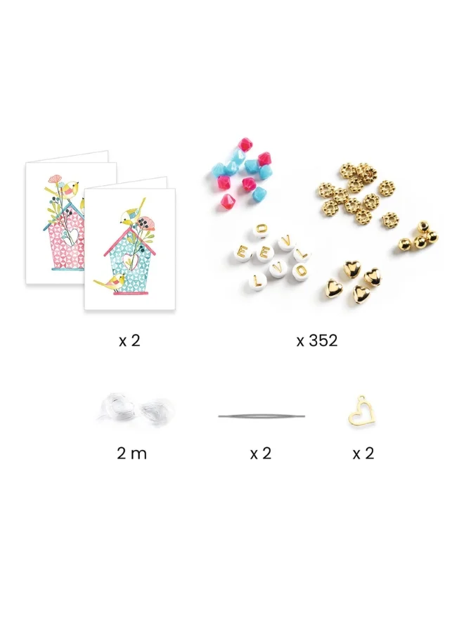 DJECO Duo Jewels - Letter Threading