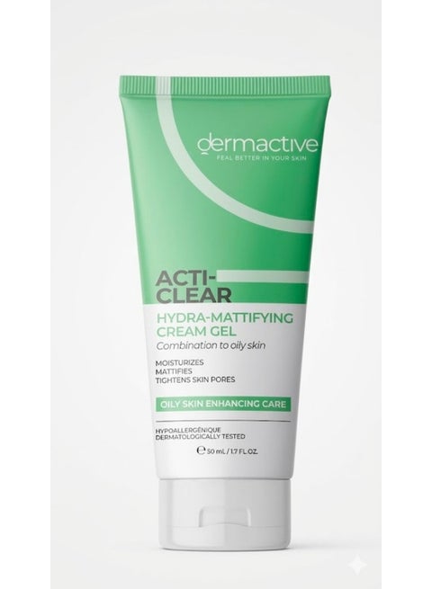 اكتي كلير  -  جل لترطيب وإطفاء لمعان البشرة الدهنية والمختلطة