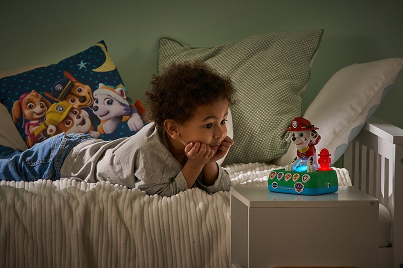 VTech Storytime With Marshall – Interactive PAW Patrol Nightlight & Storybook with 4 Narrated Adventures, Sleep Timer, Music & Games for Kids 3+ - Image 4