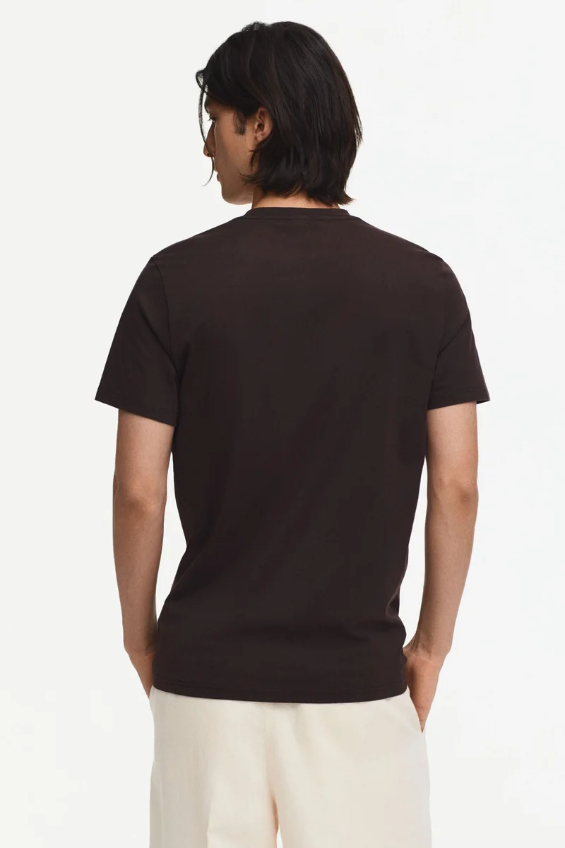 H&M  Slim Fit Pima cotton T-shirt for Men | Best Price UAE