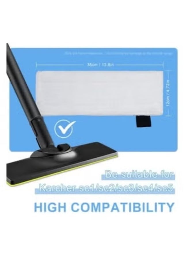 haleemy 2-Piece Easyfix Floor Cloth Set White - Image 5