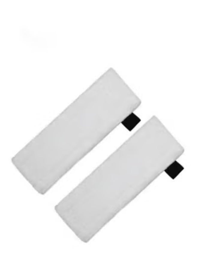 haleemy 2-Piece Easyfix Floor Cloth Set White - Image 1