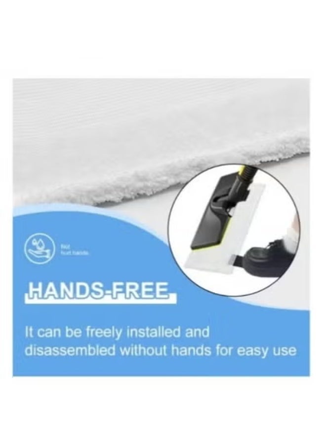 haleemy 2-Piece Easyfix Floor Cloth Set White - Image 2