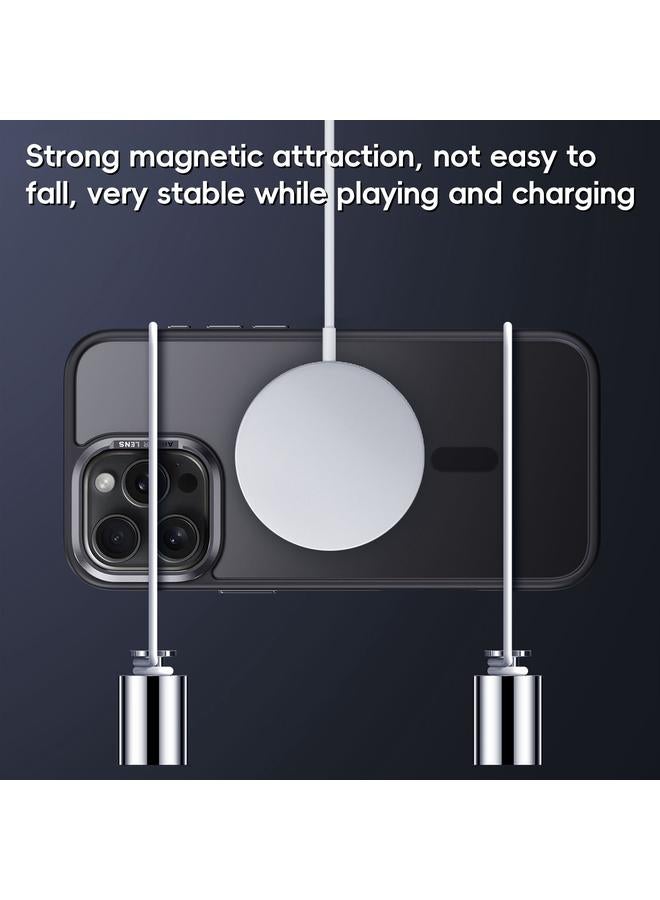 S-TOP Case For iPhone 16 Frosted MagSafe Magnetic Phone Case - Image 5