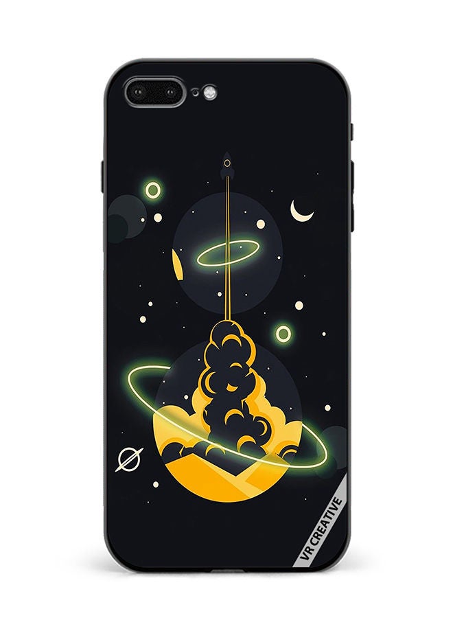 VR CREATIVE Protective Case Cover For Apple iPhone 7 Plus/8 Plus Galaxy Design Multicolour - Image 1