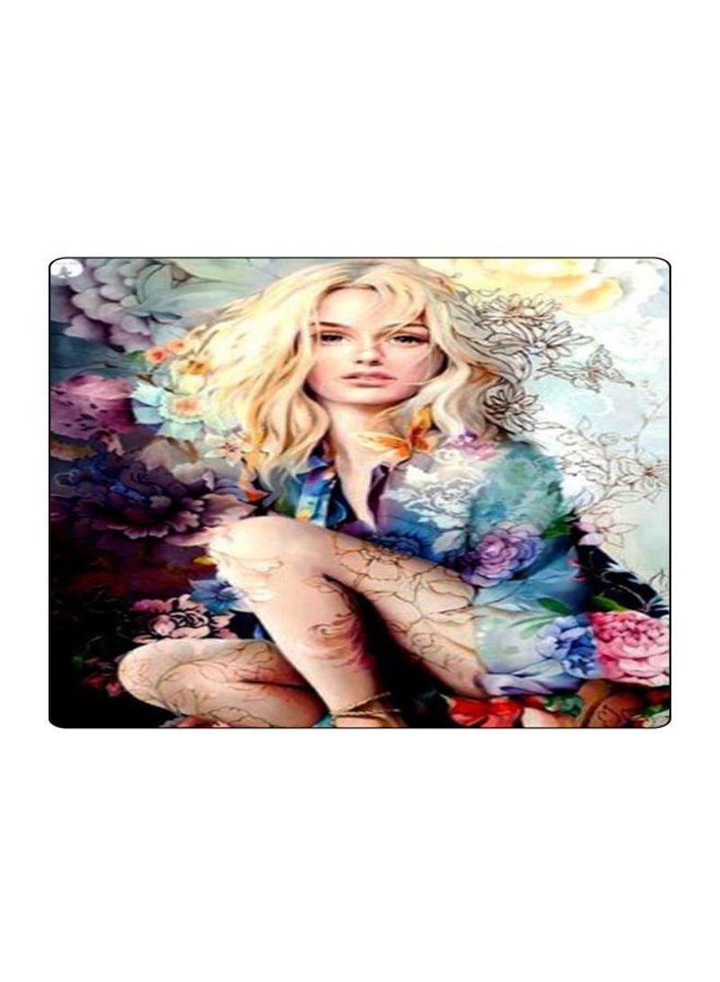 RKN Printed Anti-Slip Gaming Mouse Pad Multicolour