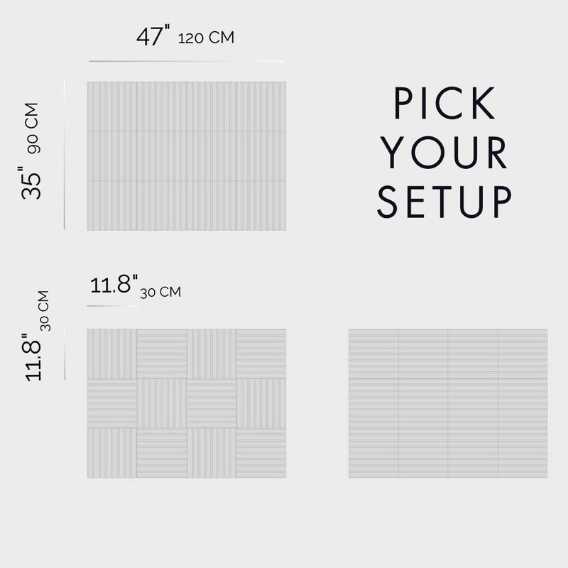 VIVELDA Large Bulletin Board 48"x36" - Office Wall Organizer, Replace Your Old Cork Boards for Walls for Office Decor -12-Pack Felt Wall Panels to Use in Home Office Decor, Classroom Decor (Indigo) - Image 2