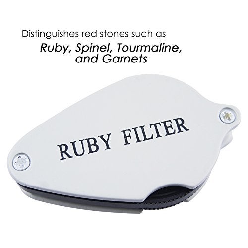 GAIN EXPRESS Foldable Ruby Filter Identification Tool for Emerald and Gemstones - Image 5