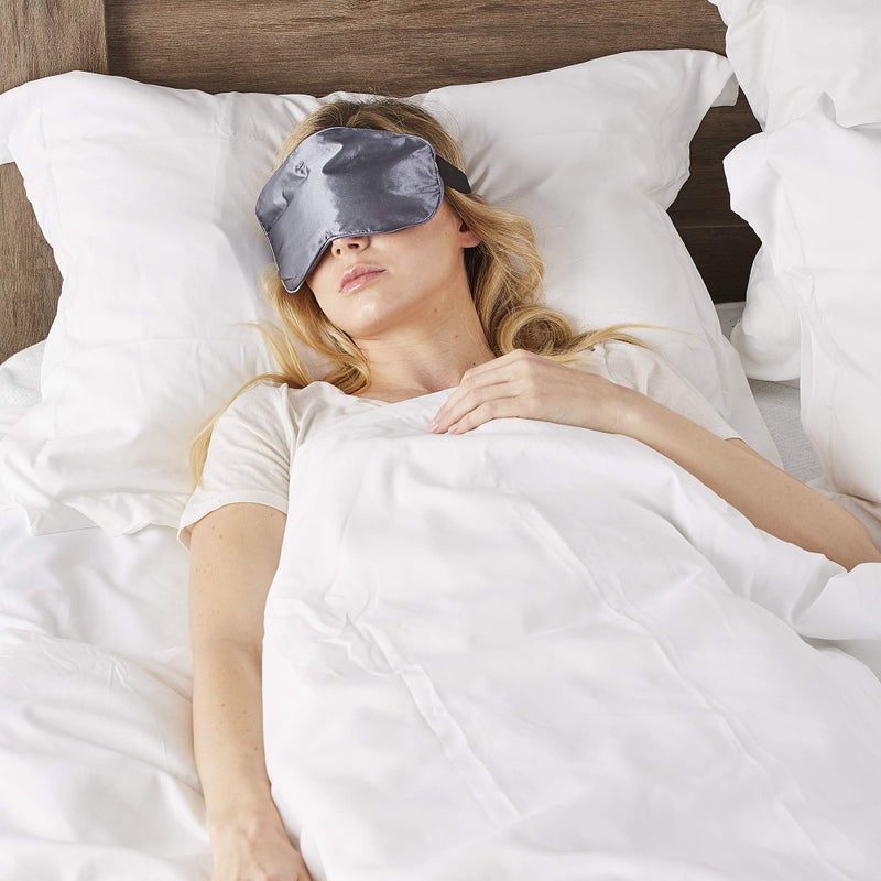Bucky Serenity Spa Mask, Hot & Cold Therapy, Gray, One Size - Image 4