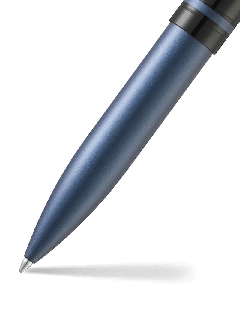 Sheaffer® ICON 9110 Metalic Blue Ballpoint Pen With Gloss Black Trim - Image 3
