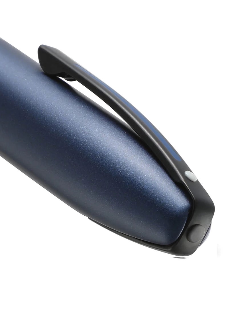 Sheaffer® ICON 9110 Metalic Blue Ballpoint Pen With Gloss Black Trim - Image 4