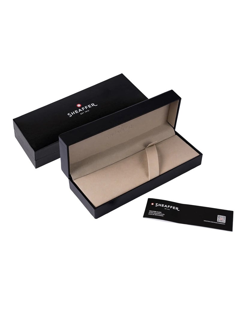 Sheaffer® ICON 9110 Metalic Blue Ballpoint Pen With Gloss Black Trim - Image 5