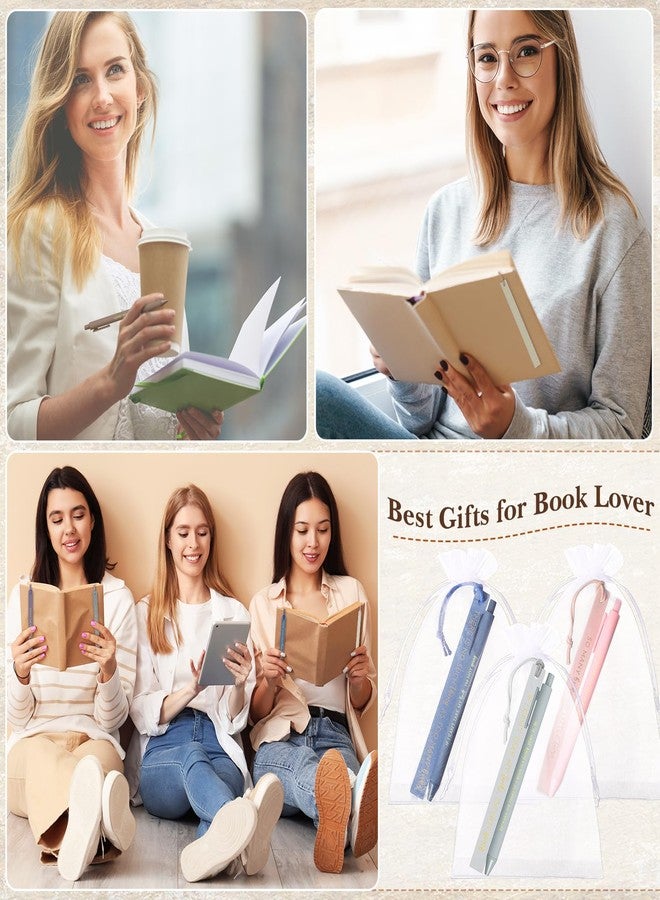 تينليد مجموعة تينلاد المكونة من 20 قطعة، هدية مثالية لمحبي الكتب، نادي الكتاب، فواصل كتب جلدية مع أقلام حبر جاف وحقيبة، هدية رائعة للتخرج، لعشاق الكتب، أمناء المكتبات، المعلمات، رواد الكنائس، محبي الكتب، هدايا مسيحية تقديرية. - Image 3