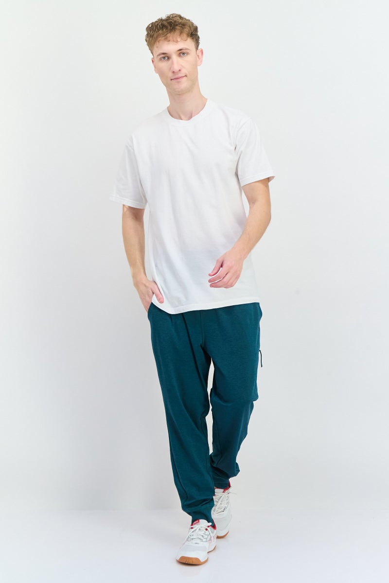 Gaiam Men Slim Fit Brand Logo Jogger Pants, Green - Image 4