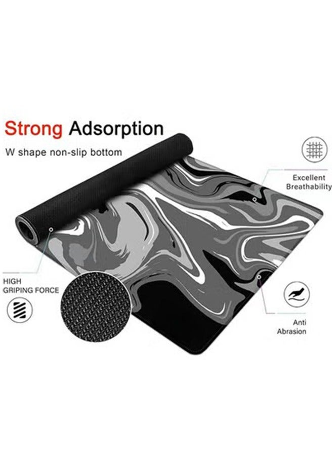 general Extend Large Gaming Mouse Pad,Anti-Skid Mousepad Large Keyboard Mouse Pad Desk Mat with Stitched Edges (800 * 300 * 3mm） - Image 2