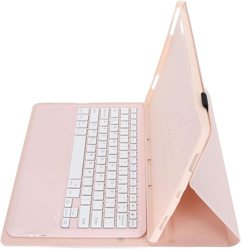 All-item matching trendy build TPU Keyboard Case, Tablet Case Precise Cutouts 33ft Operating Distance Prevents Scratches TB371FC for Tab P12 12.7inch (Pink) Experience optimized build - Image 4