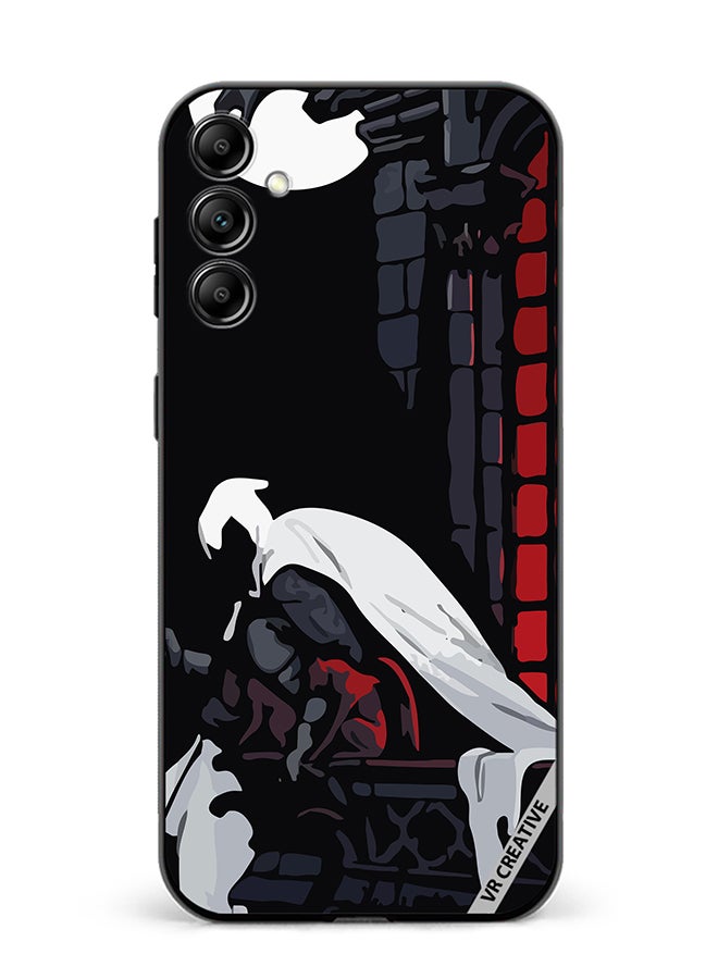 VR CREATIVE Protective Case Cover For Samsung Galaxy A15 5G/A15 Moon Knight Design Multicolour - Image 1