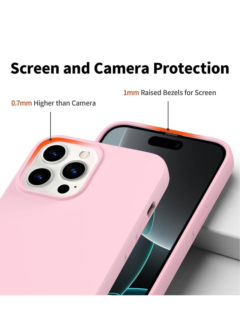 JAJEEK "iPhone 16 Pro Slim Fit Matte Pink TPU Case – Soft, Flexible Silicone Back Cover for Sleek Protection" - Image 5