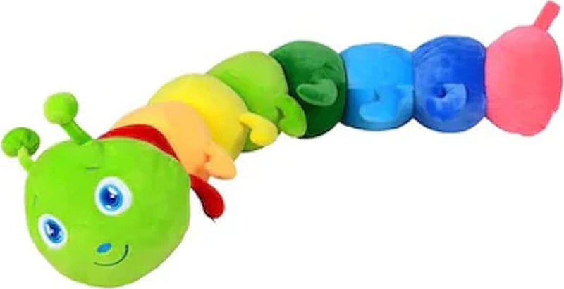 Halley Plush Toy Colorful Caterpillar Pillow 90 cm  - Image 3