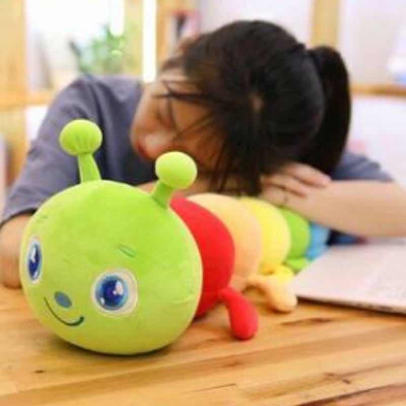Halley Plush Toy Colorful Caterpillar Pillow 90 cm  - Image 4