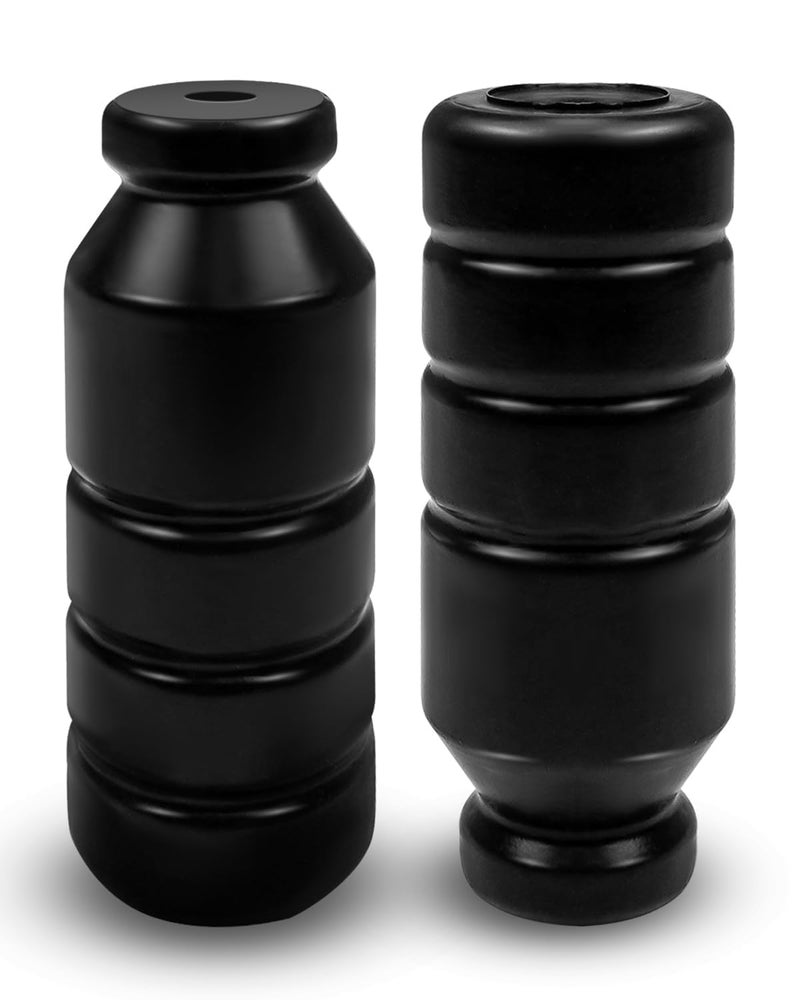 QAGGUM 2 Pcs Bump Stops Compatible with Jeep Cherokee XJ 19842001 Ram 1500 2500 3500 19972002 5 Front Upper Extended Polyurethane Bump Stops