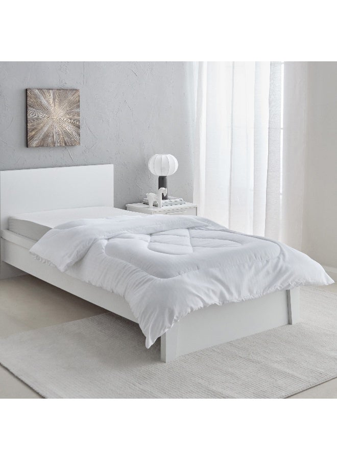 Home Box Hilton Microfiber Single Duvet Inner 200 x 135 cm - Image 1