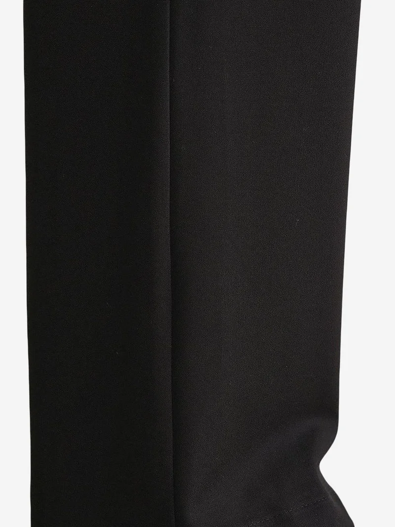 Mixray Black Mixray High Waist Palazzo Pants with Pockets for Women | Best Price UAE