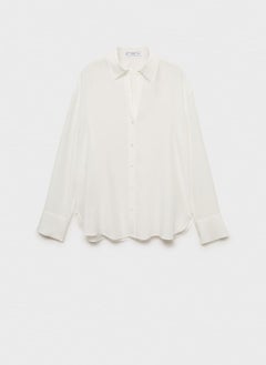MANGO Lyocell Fluid Shirt  - Image 5