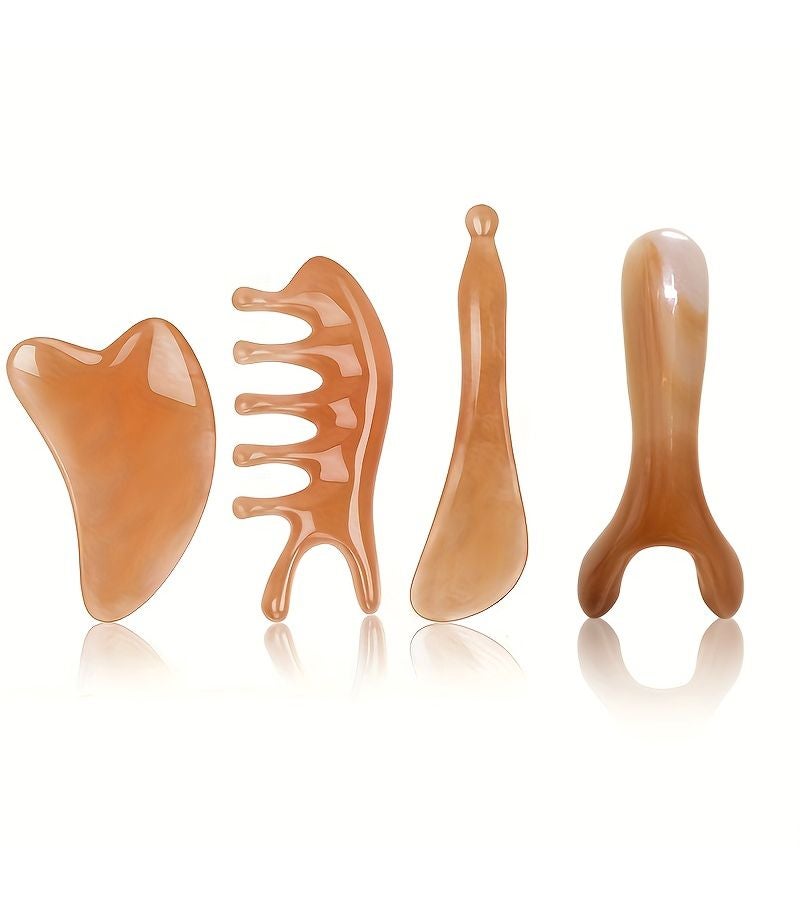 4pcs Massage Tool Set Octopus Comb And Body Massager For Muscle - Image 1