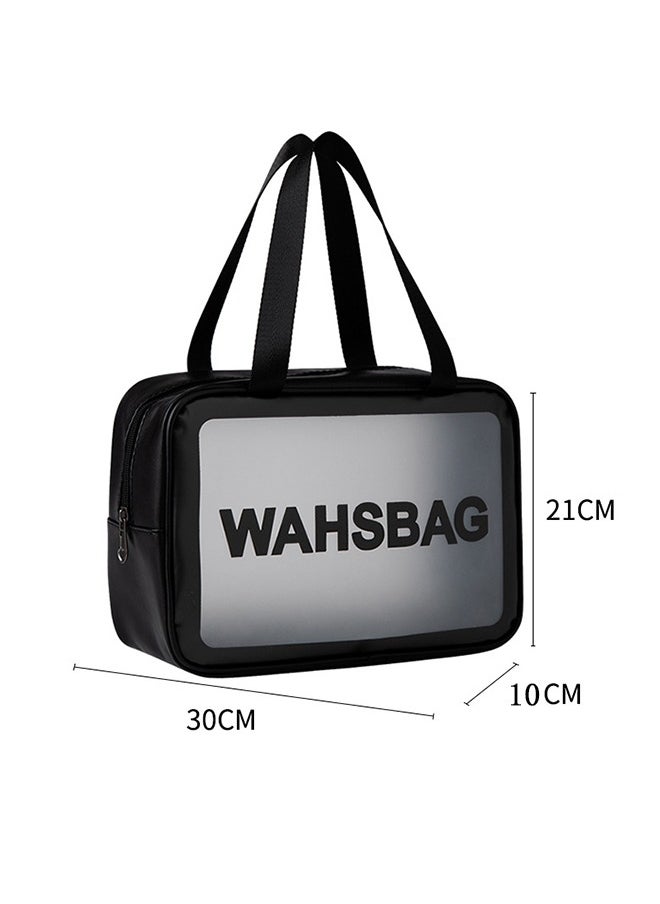Yolu - 4-Piece Transparent Travel Cosmetics Bags, Portable Clear Waterproof Travel Bags for Toiletries - Image 1