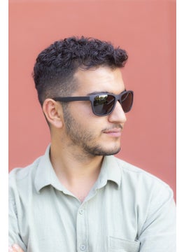 Focus On Felix Matte Black Polarized Sunglasses  - Image 3