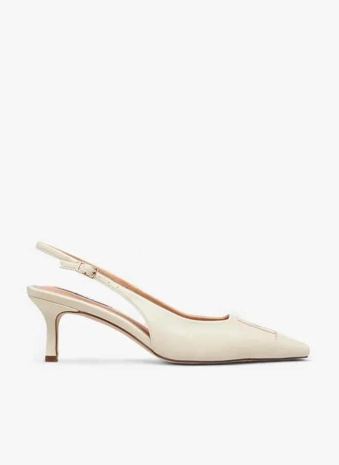 ايل Women'S Pointed Toe Shoes With Stiletto Heels And Buckle Closure