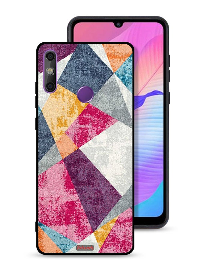 Tolwak Huawei Enjoy 20e Protective Case Cover Paint Pattern - Image 1