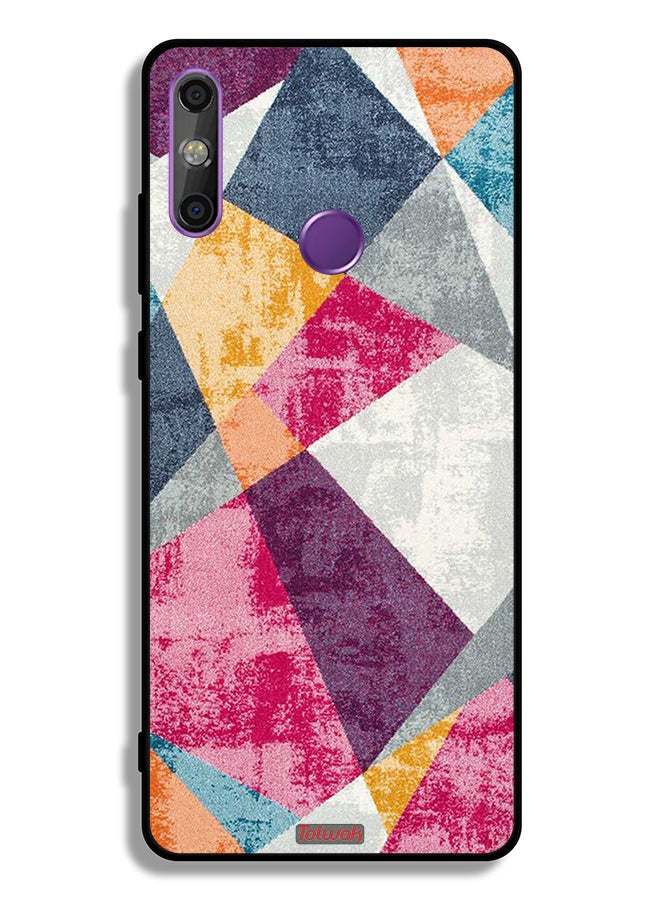 Tolwak Huawei Enjoy 20e Protective Case Cover Paint Pattern - Image 2