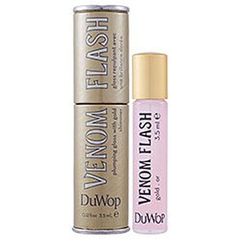DuWop Cosmetics Lip Venom Lip Plumping Balm - Flash Cool (Silver) - Image 2