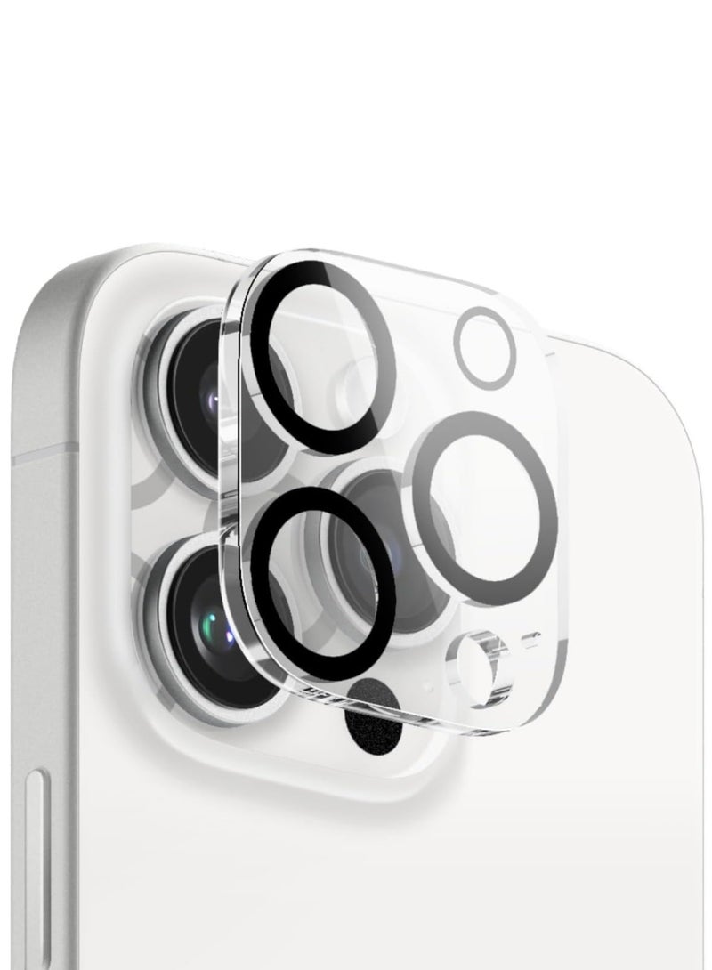 Elago Camera Lens Protector for iPhone 16 PRO and iPhone 16 Pro MAX Supreme Tempered Glass - Clear - Image 1