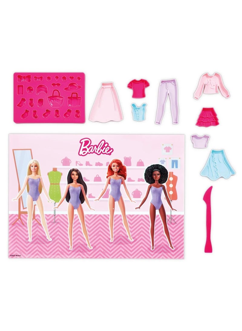 ADDO Addo Barbie Fashion Designer Dough Set | Play Dough | Creative Fun Ideas | Develops Sensory Skills | Entertaining Toy | Stress Relief Toys for Kids - Image 3