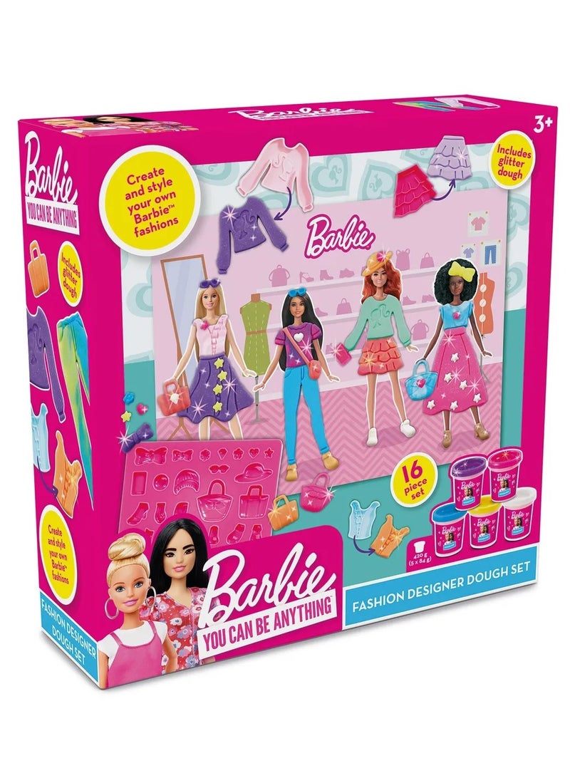 ADDO Addo Barbie Fashion Designer Dough Set | Play Dough | Creative Fun Ideas | Develops Sensory Skills | Entertaining Toy | Stress Relief Toys for Kids - Image 4
