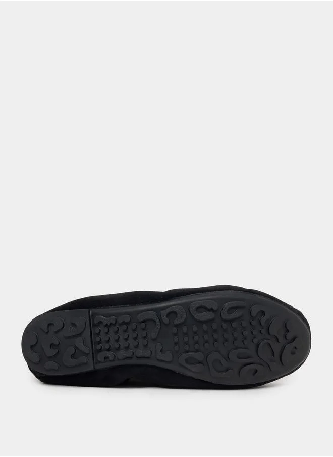 Styli Bow Design Loafers