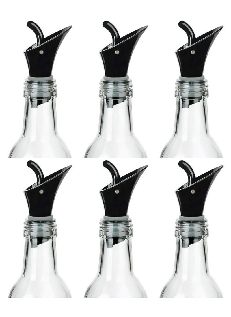 Titiz - Plastic Bottle Pourers for Liquids 6 Pcs Set - Image 1