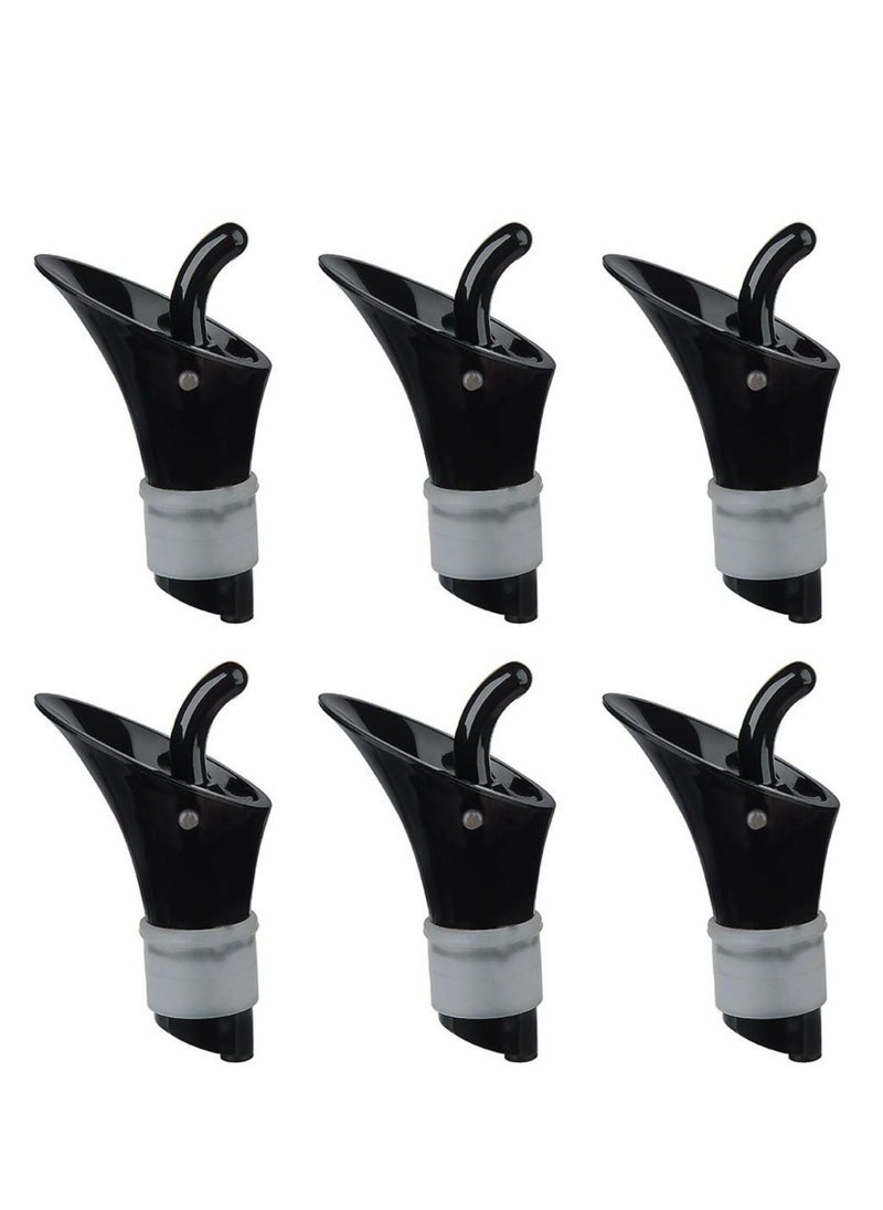 Titiz - Plastic Bottle Pourers for Liquids 6 Pcs Set - Image 1