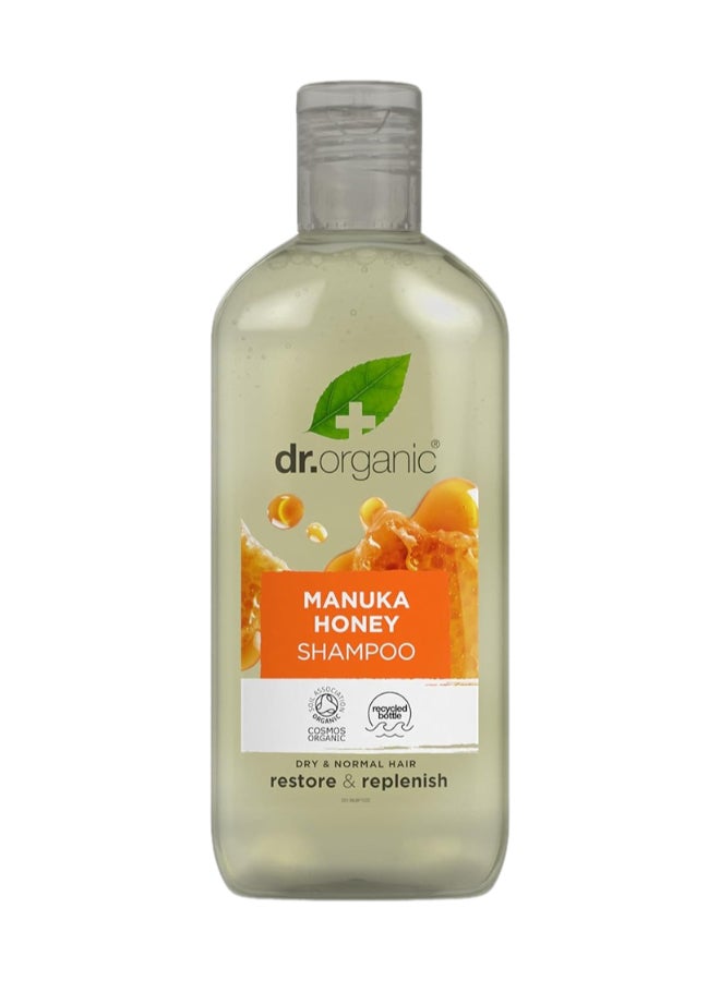 dr.organic Dr. Organic Manuka Honey Shampoo, Restore And Replenish For Dry & Normal Hair, 265Ml - Image 1